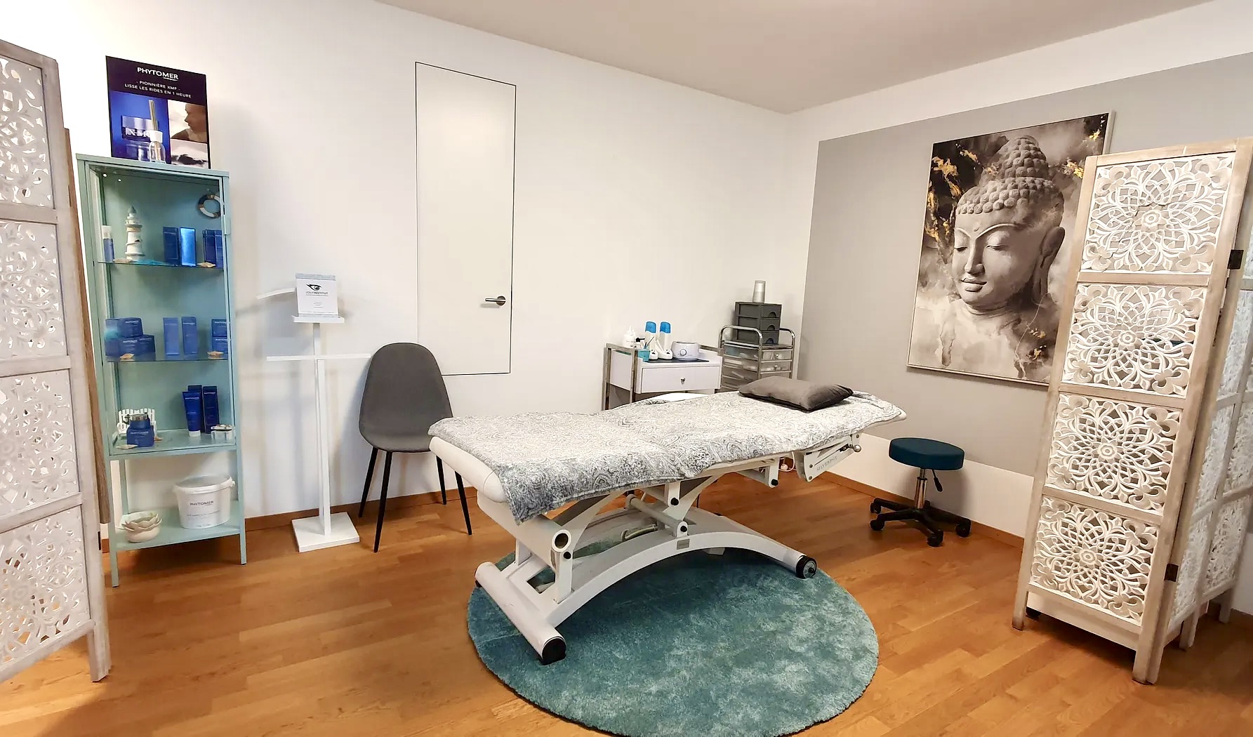 Cabine de soins du Joly Institut